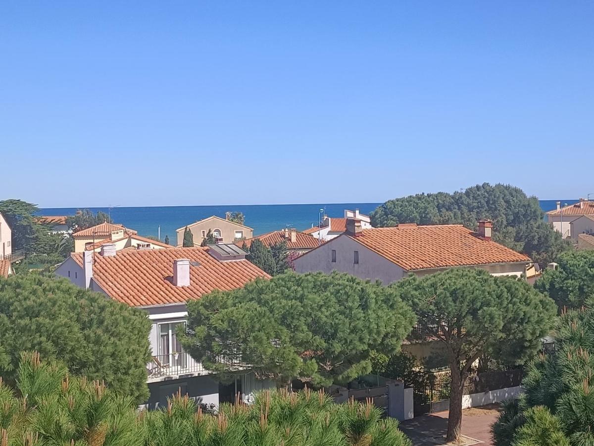 Apartamento Saint-Cyprien Plage, Charmant Studio Meuble Vue Mer Exterior foto